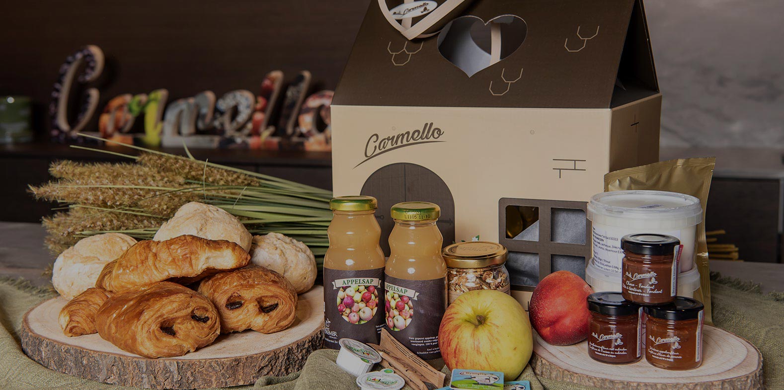 Woordenlijst uitvinding terugtrekken Ontbijt aan huis - Carmello